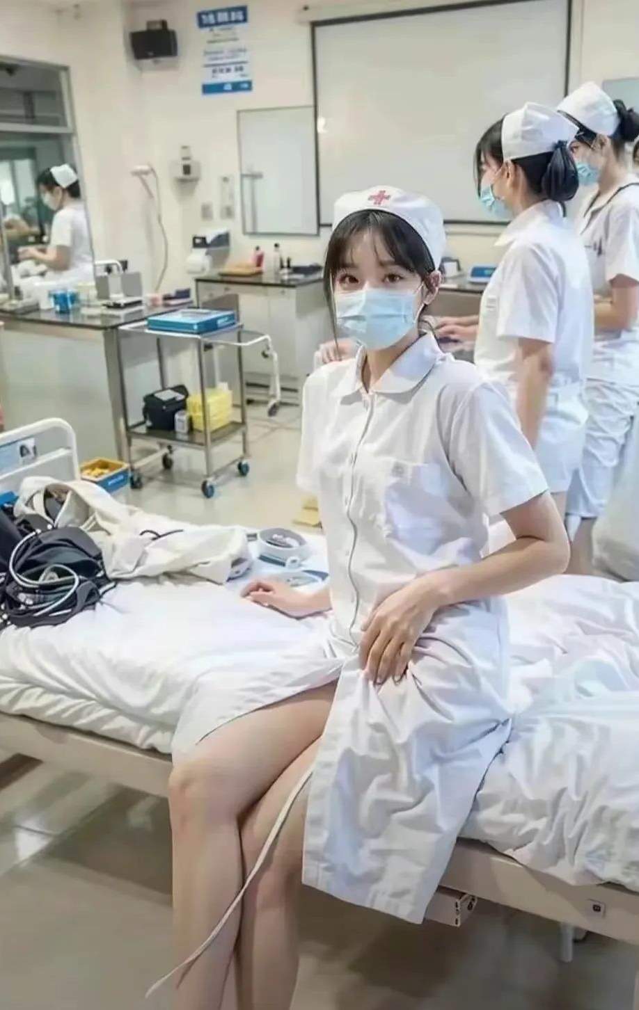 口腔科VS急診科！网传某医院2名主任因美女护士打架进了ICU..._黑料正能量